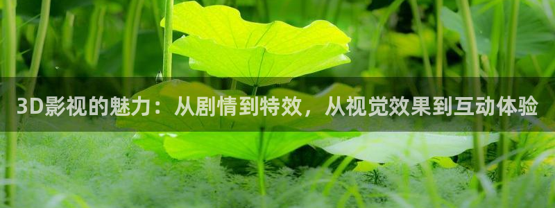 电影金牌女仵作之阴阳法尺：3D影视的魅力：从剧情到特效，从视觉效果到互动体验